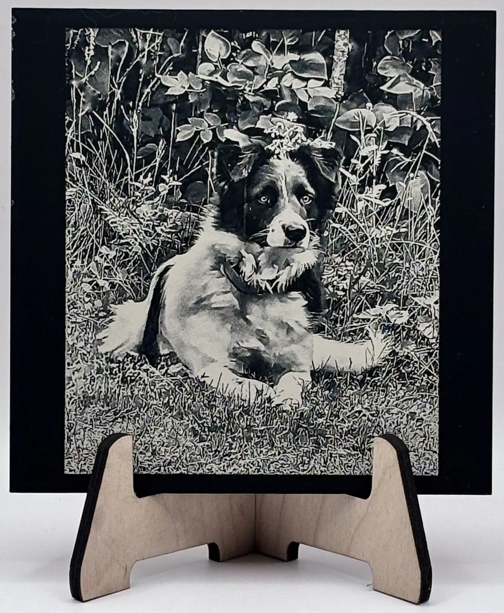 Personligt graverat foto på akryl – presentidé