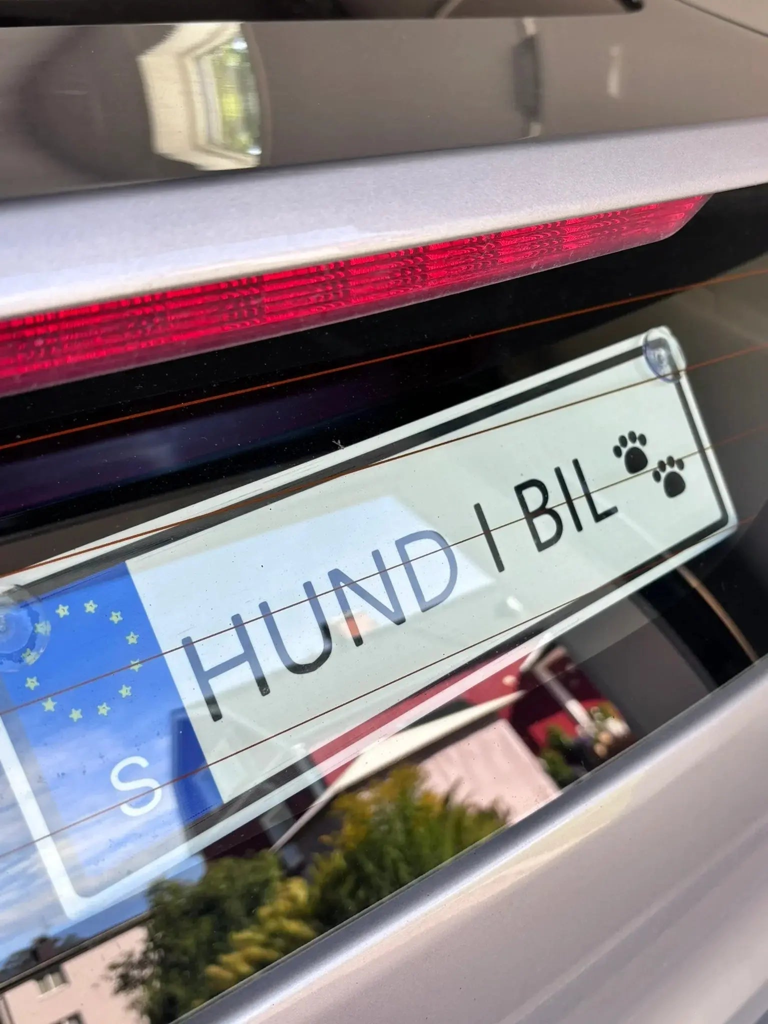 Hund i Bil - Varningsskylt